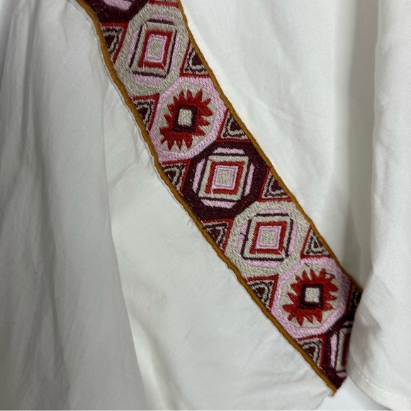 NWOT CHUFY Hari Mini White Embroidered Dress w/open back m - Picture 11 of 15